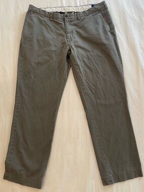 Polo Ralph Lauren Men’s Gray 100% Cotton Classic Fit Chino Pants Size 40 x 30